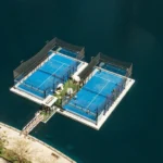 floating padel courts